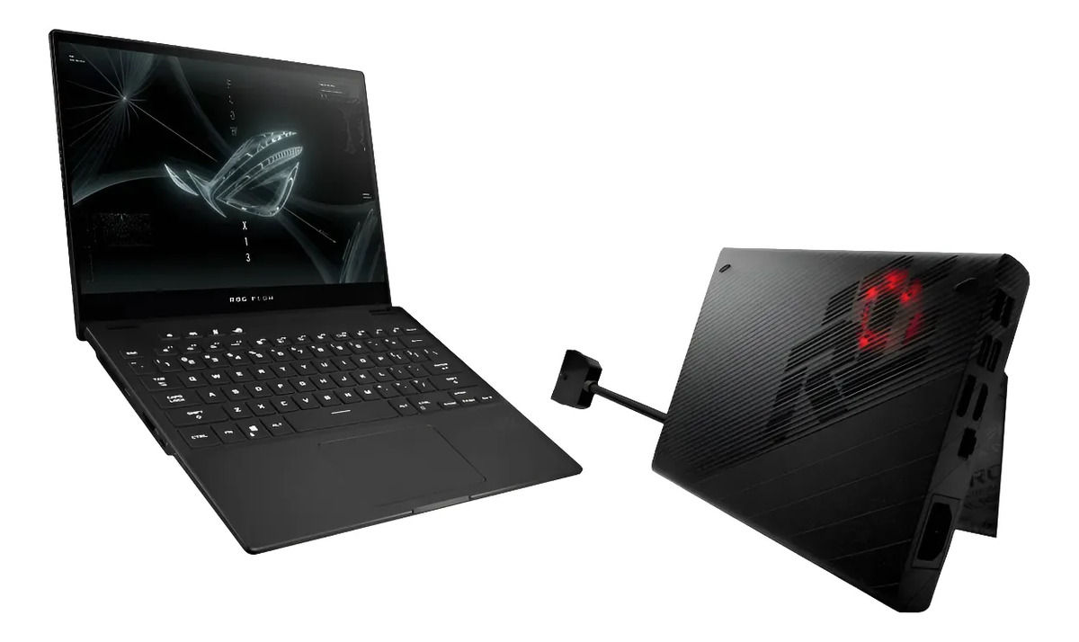 Asus Rog Flow X13 Gv301qh Ryzen 9 Rtx 3080 16gb 1tb Táctil