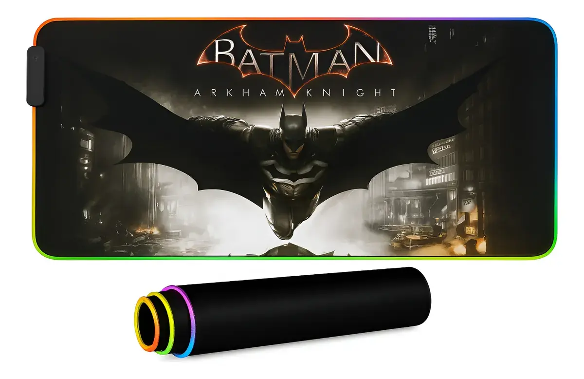 Pad Mouse Gamer Rgb Alfombra Rgb 80cm X 30cm 10 Colores Luz