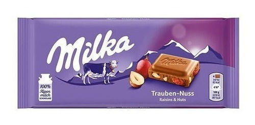 Chocolatina Milka Trauben-nuss 100g