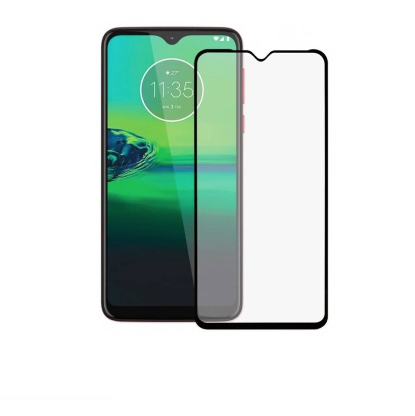 Vidrio Templado Para Celular Motorola G8 Play Black