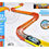 Miniatura: Set De Hot Wheels Conjunto De Curvas Premium Glc88 De Mattel