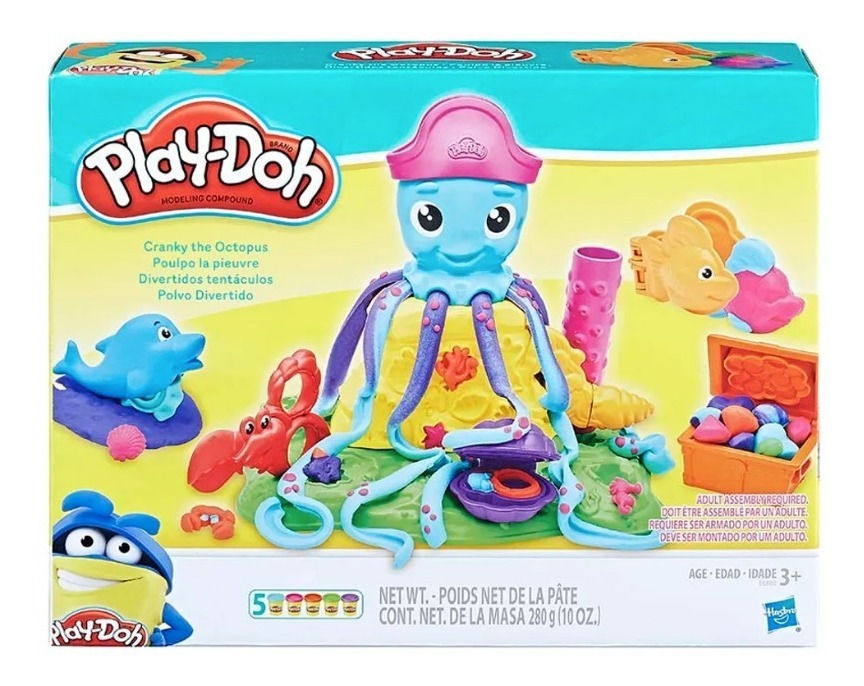 Play Doh Pulpo Divertidos Tentáculos