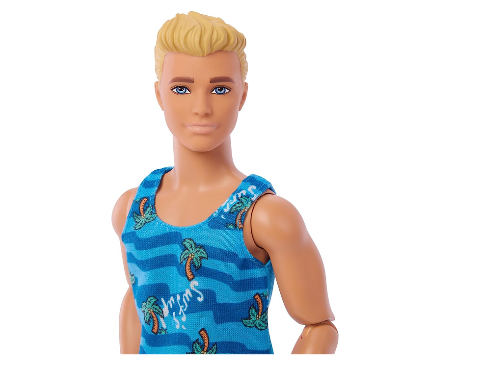 Miniatura: Set De Mueñeco Ken Divertida Tabla De Surf De Mattel HPT50