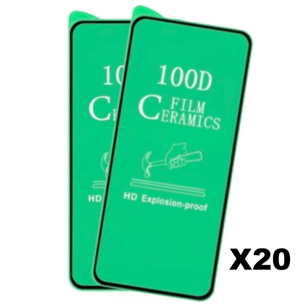 Caja X20 Unidades Vidrio Ceramico Celular Samsung A10s