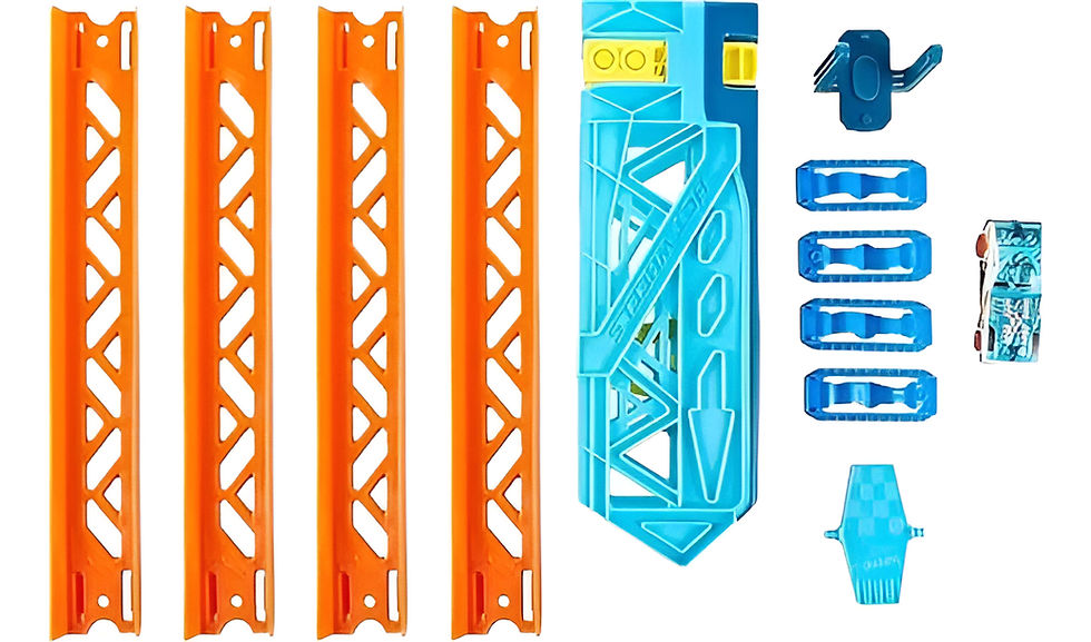 Miniatura: Pista De Impulso Hot Wheels Track Builder De Mattel Gvg08