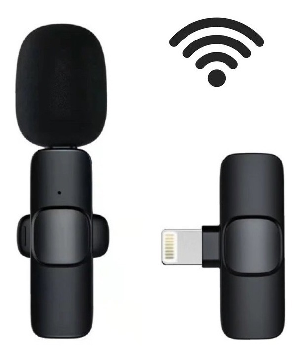 Microfono Inalámbrico Para Celular iPhone 7 A 13 De Solapa