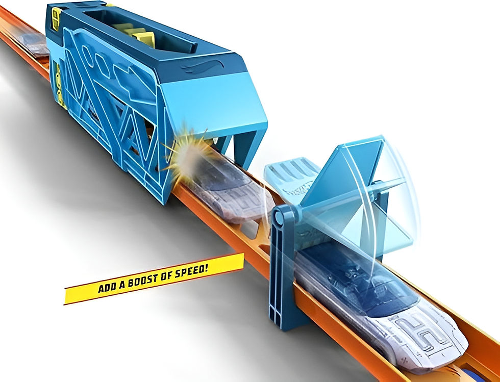 Miniatura: Pista De Impulso Hot Wheels Track Builder De Mattel Gvg08
