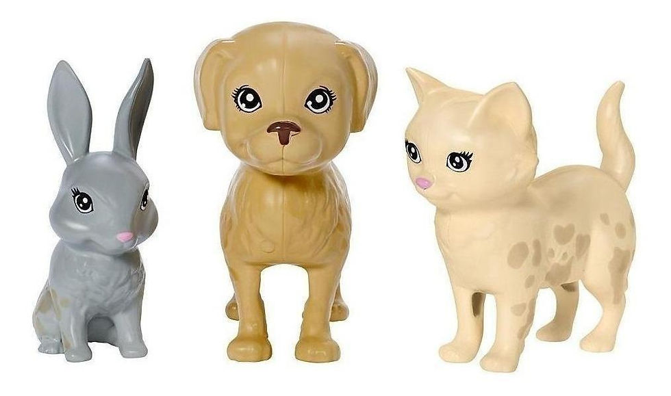 Miniatura: Set De Barbie Divertido Baño De Mascotas Mattel Fxh11