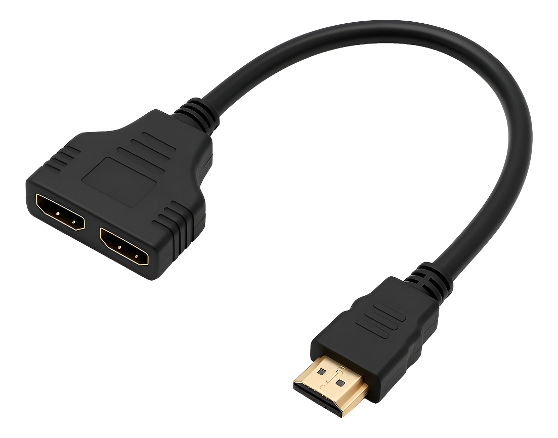 Adaptador Cable Splitter Hdmi 1 Entrada A 2 Salidas