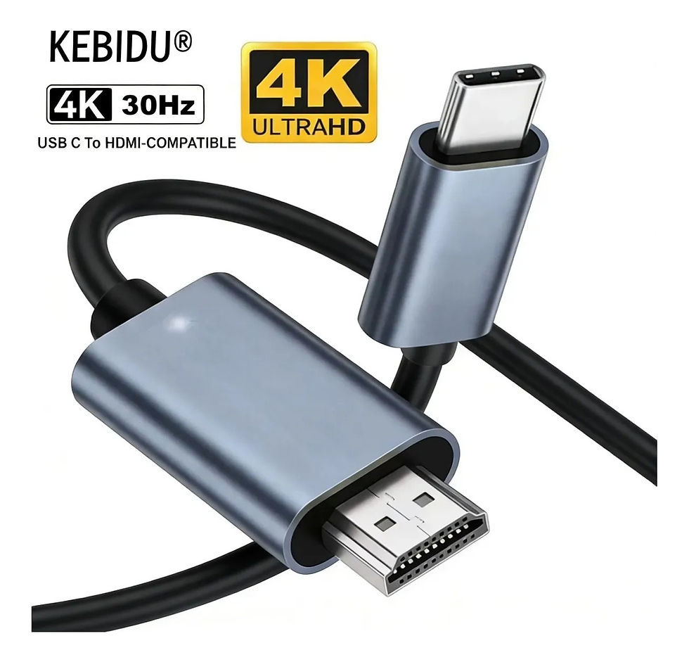 Miniatura: Cable Adaptador De Video Usb-c Tipo c a HDMI 4K 30Hz 2m