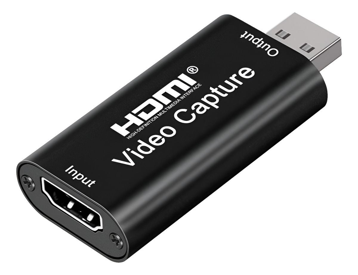 Capturadora De Video Usb a Hdmi Streaming Full Hd 1080