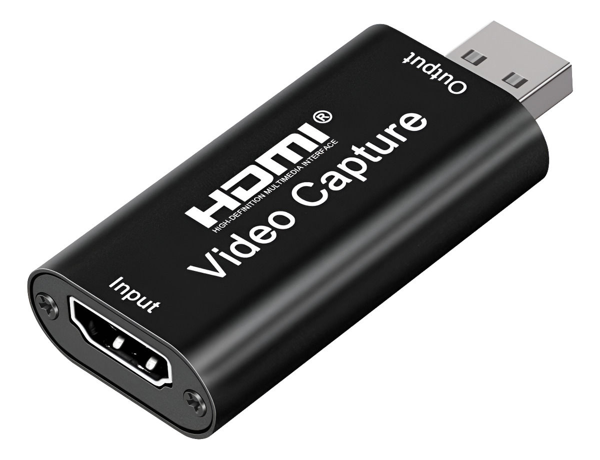 Capturadora De Video Usb a Hdmi Streaming Full Hd 1080