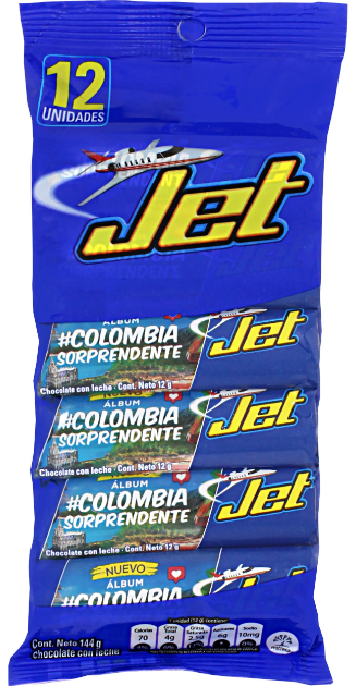 Chocolatina Jet Original X12