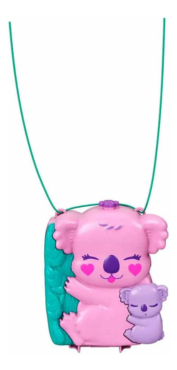 Miniatura: Set De Polly Pocket Bolsa Aventuras De Koala De Mattel