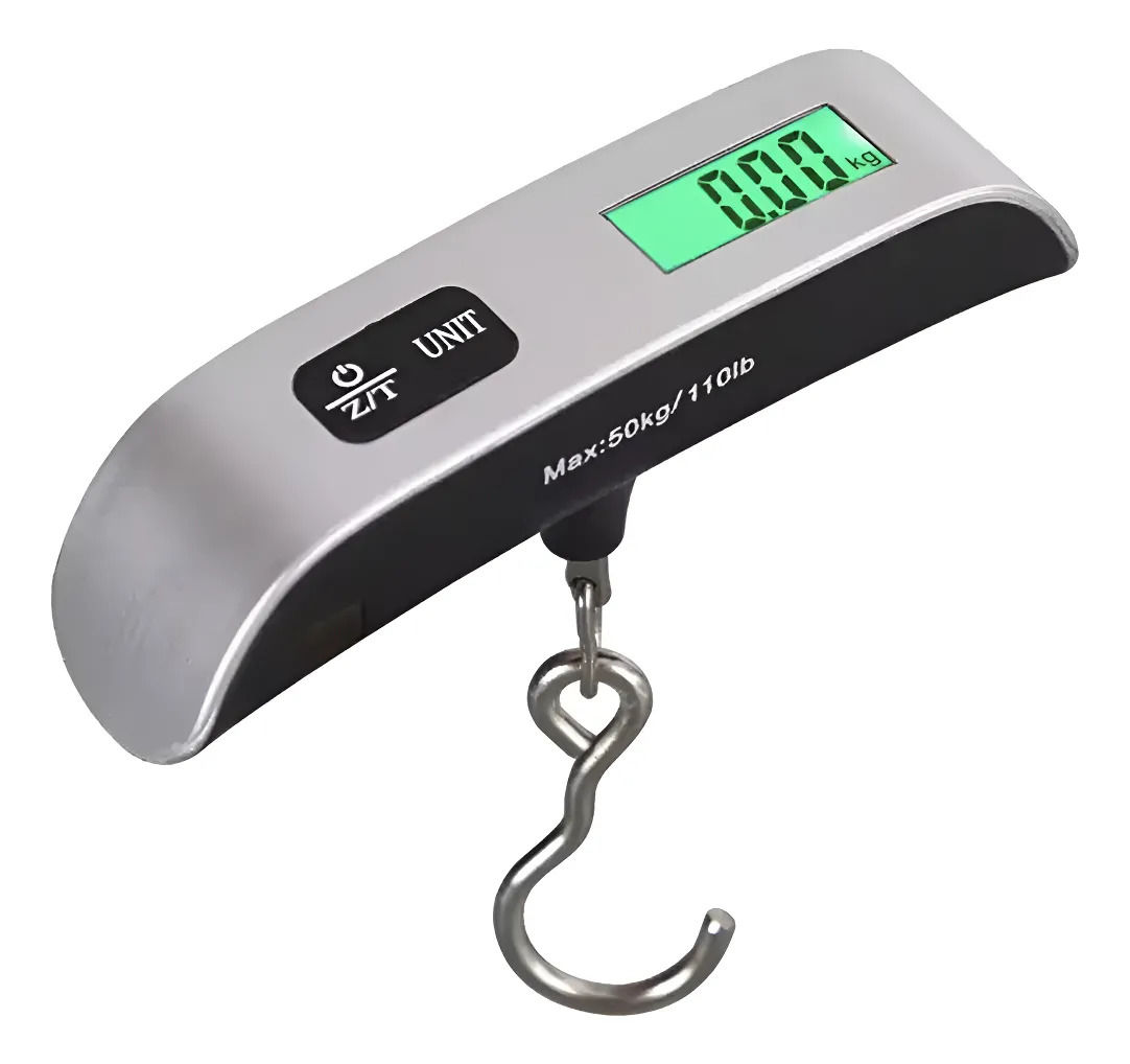 Bascula Digital Portatil Para Maletas y Equipaje hasta 50kg