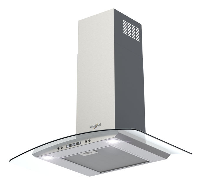 Miniatura: Campana Extractora Whirlpool 76cms Tipo Pared Whw7610s Gris Plateado 110v