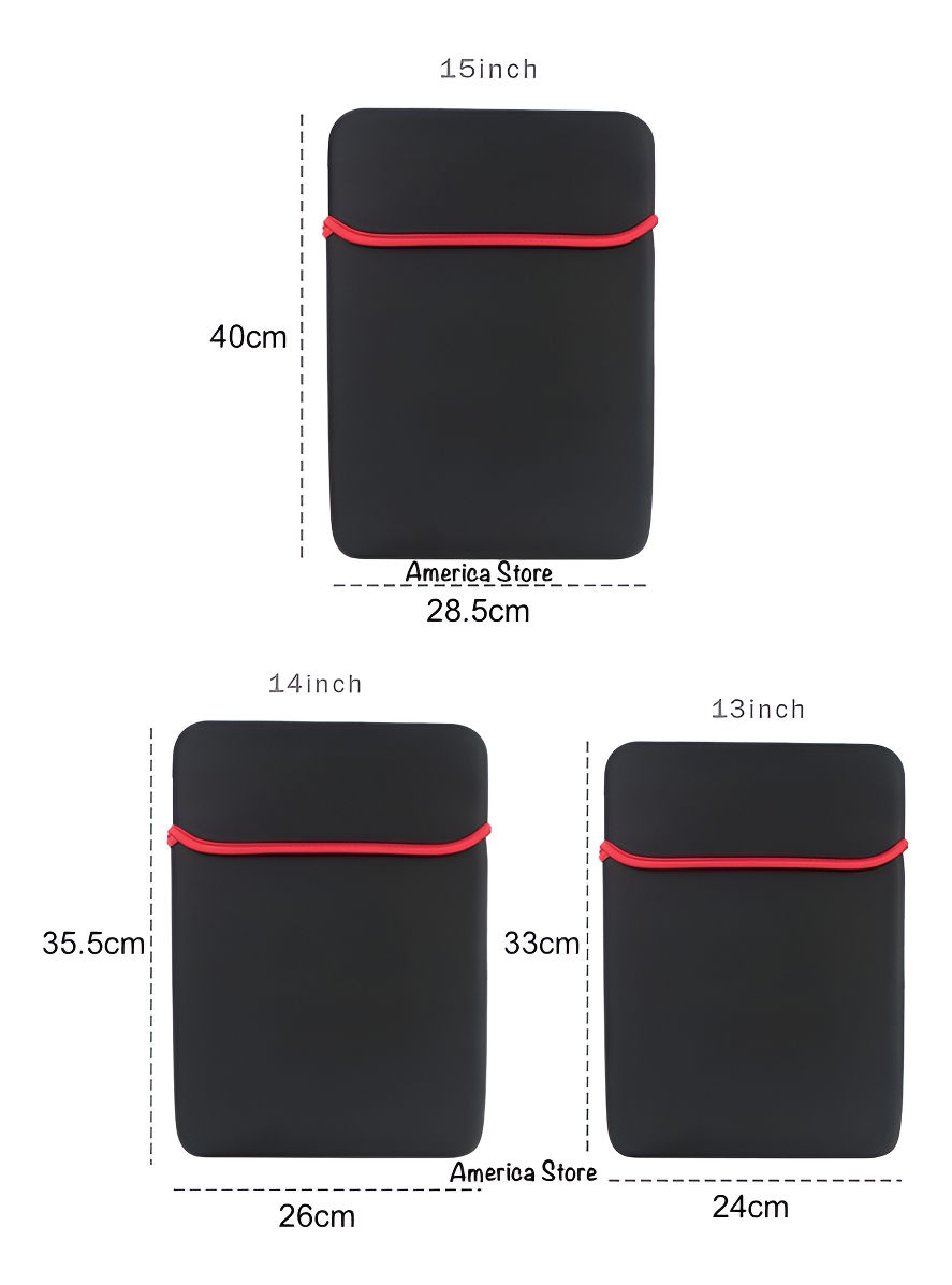 Miniatura: Funda Para Portátil Multifunción 13" 14" 15"