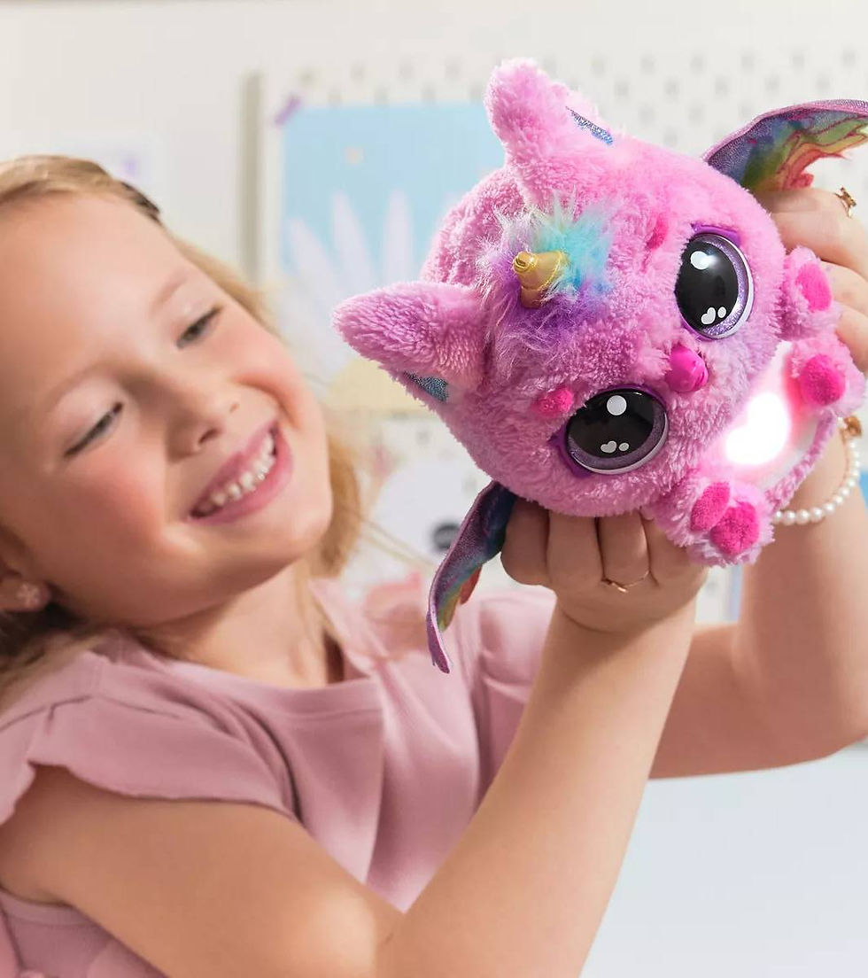 Miniatura: Mascota Virtual De Juguete Hatchimals Huevo Pufficorn Color Multicolor