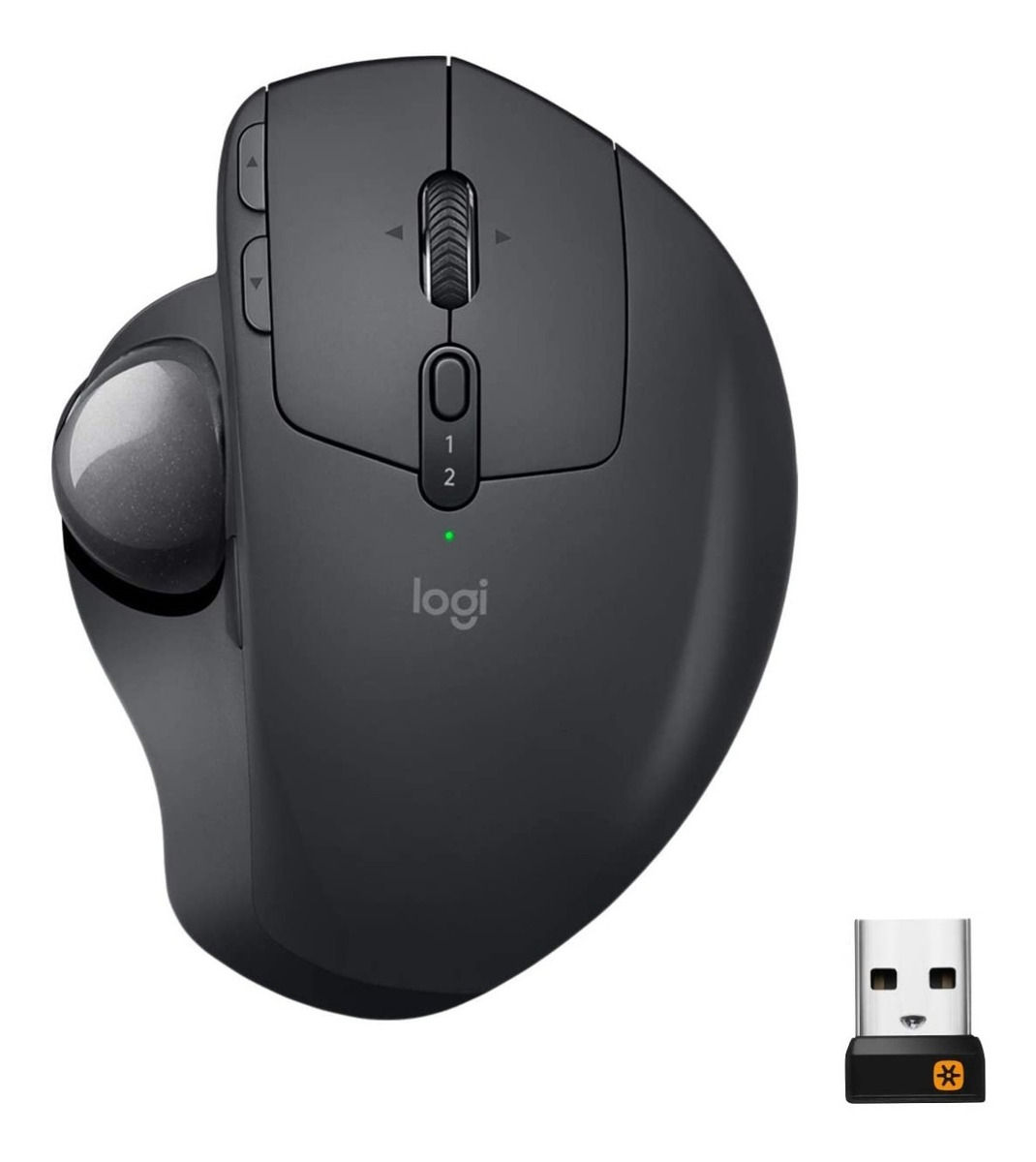 Logitech Mx Ergo Mouse Gamer Trackball Inalámbrico Negro