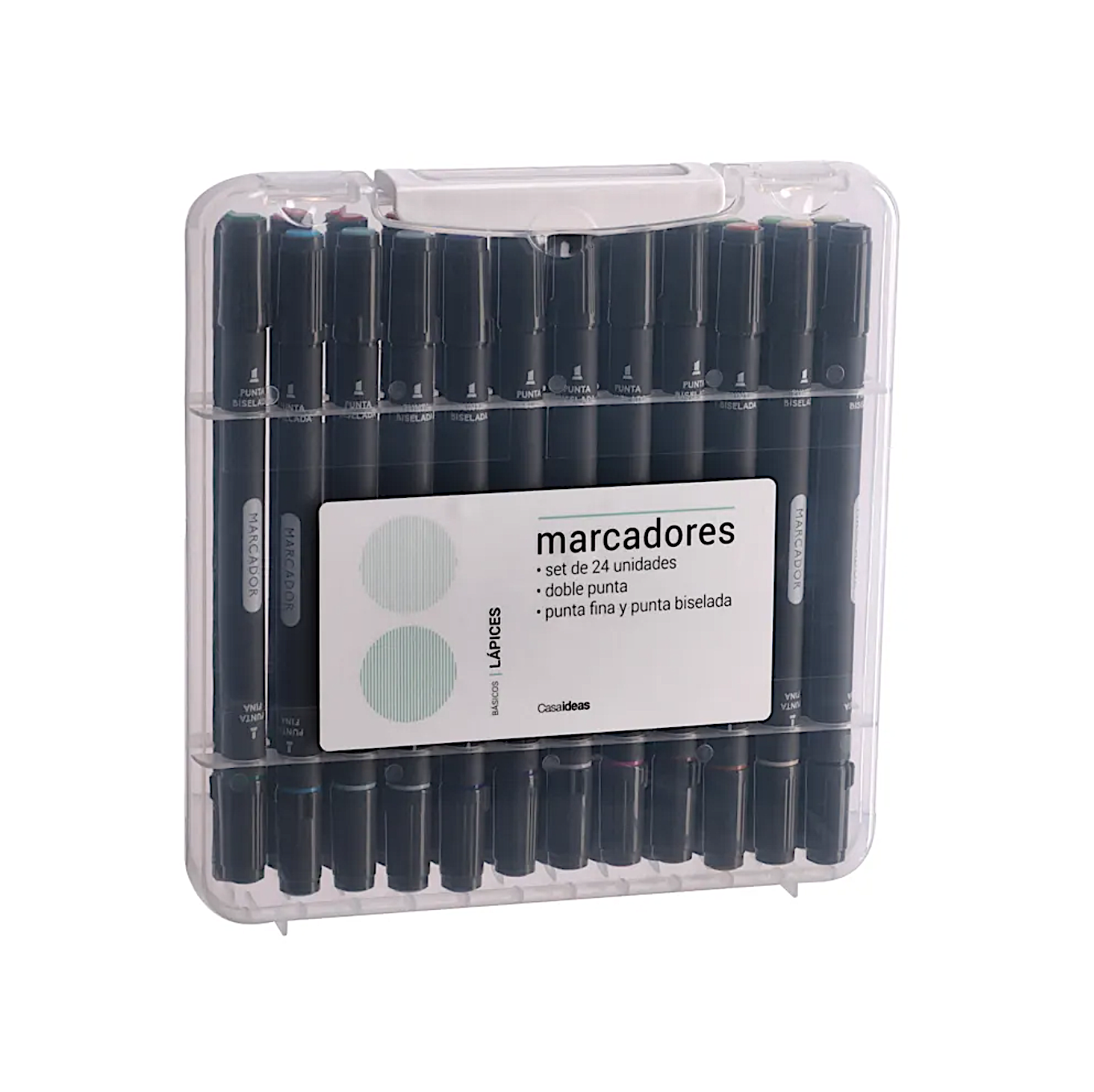 Set De Marcadores Con Doble Punta CasaIdeas