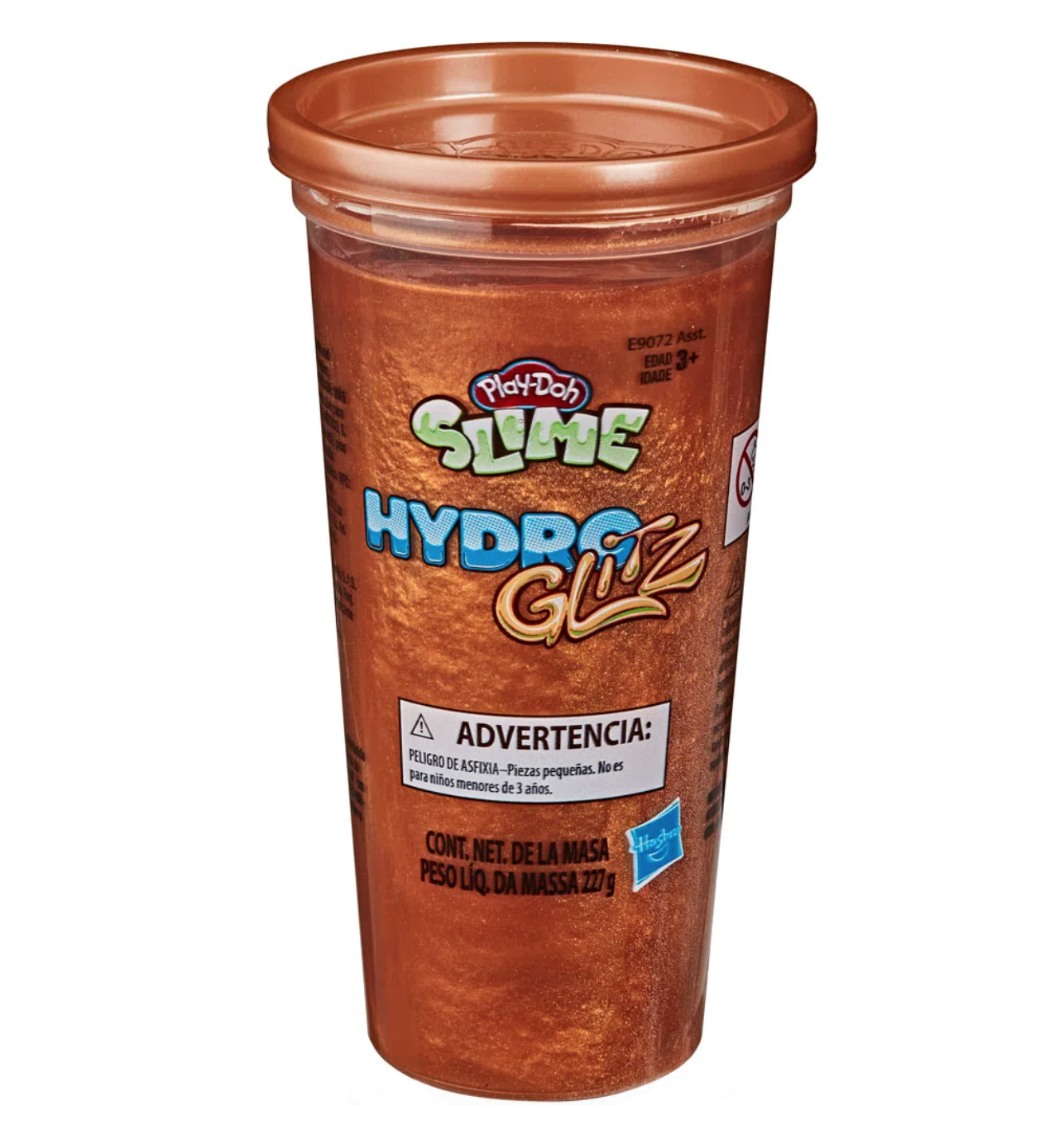 Set De Play Doh - Masa Moldeable Hydro Glitz 227g Bronce