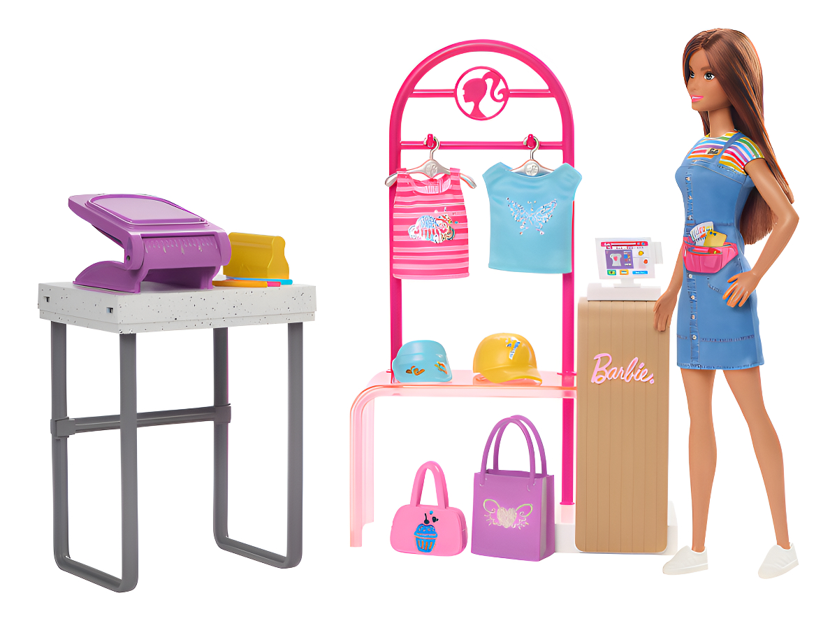 Set De Barbie Profesiones Diseñadora De Moda - Mattel