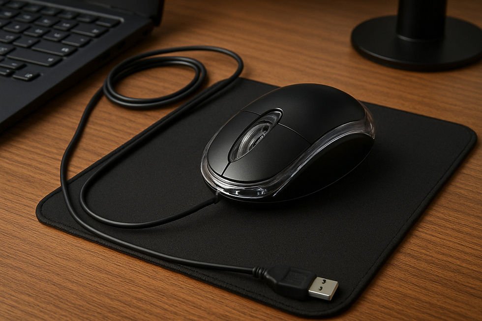 Miniatura: Mouse Usb Optico Iluminado - Raton Para Computador