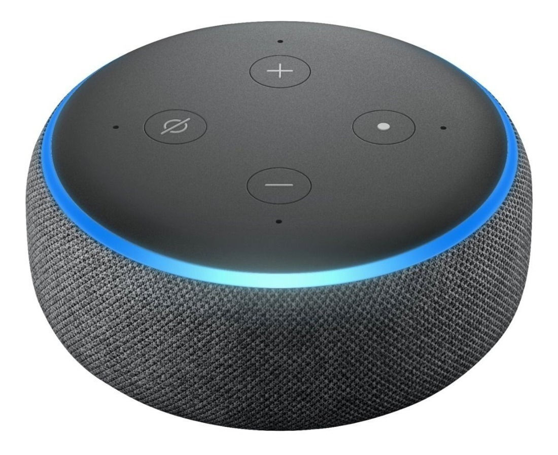 Amazon Echo Dot 3rd Gen Con Asistente Virtual Alexa Carbón 110v/240v