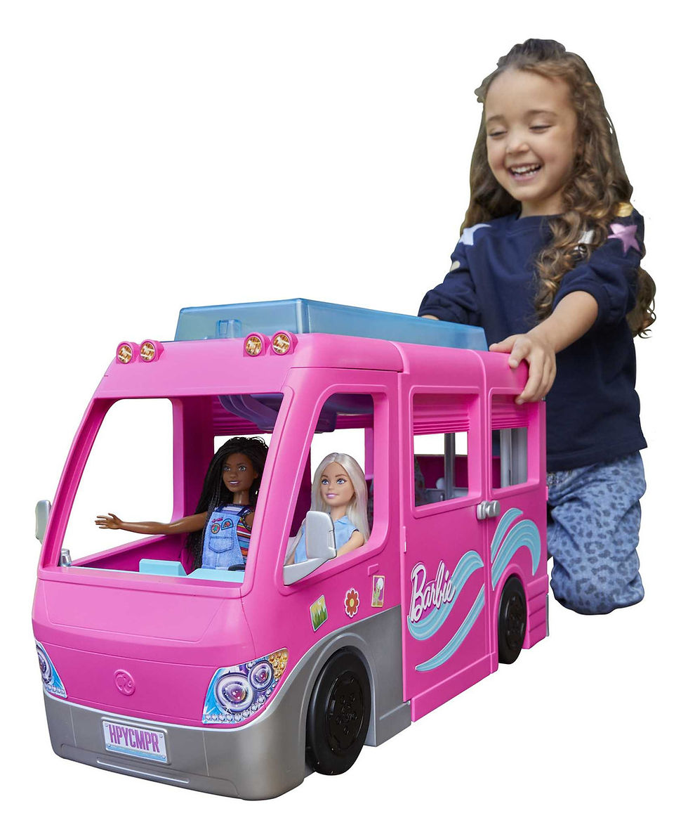 Miniatura: carro barbie