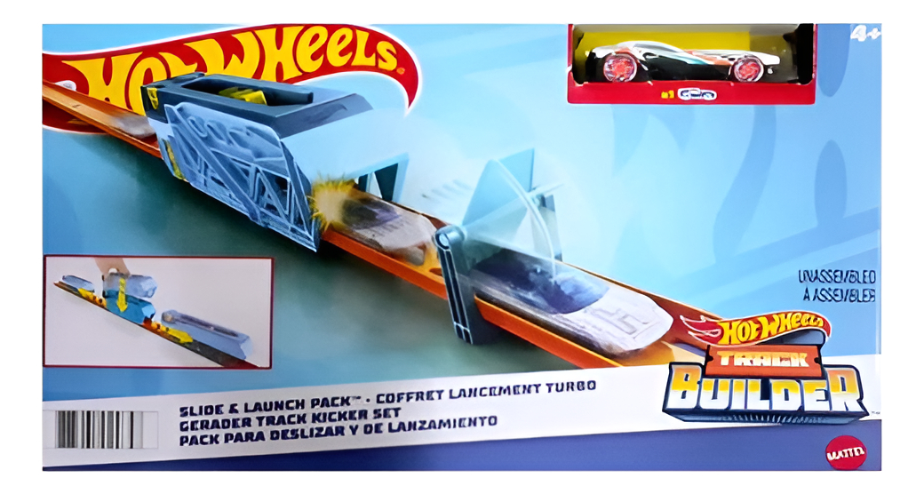 Pista De Impulso Hot Wheels Track Builder De Mattel Gvg08