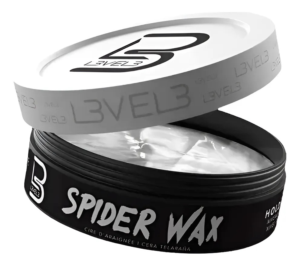 Cera de Fibra L3VEL3 Spider Wax - Fijacion Fuerte 150ml