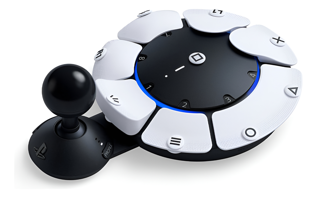 Control Ps5 Inalámbrico Access Blanco|negro Blanco