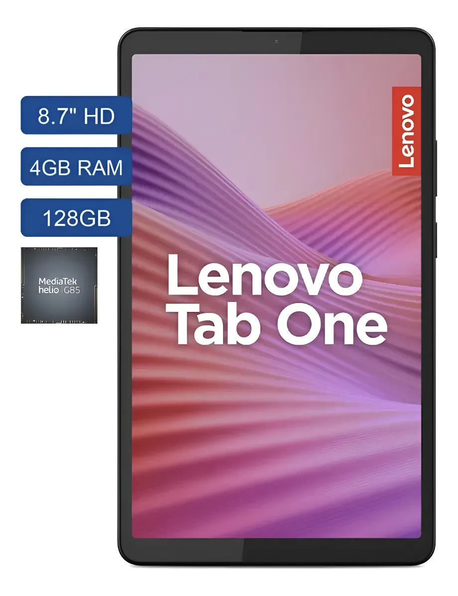 Tablet Lenovo 8.7" Pulgadas Tab one - 4GB - 128GB - LTE - Gris