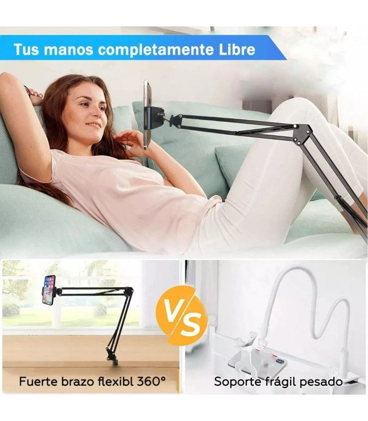 Miniatura: Soporte Para Tablet O Celular Stands - Color Negro