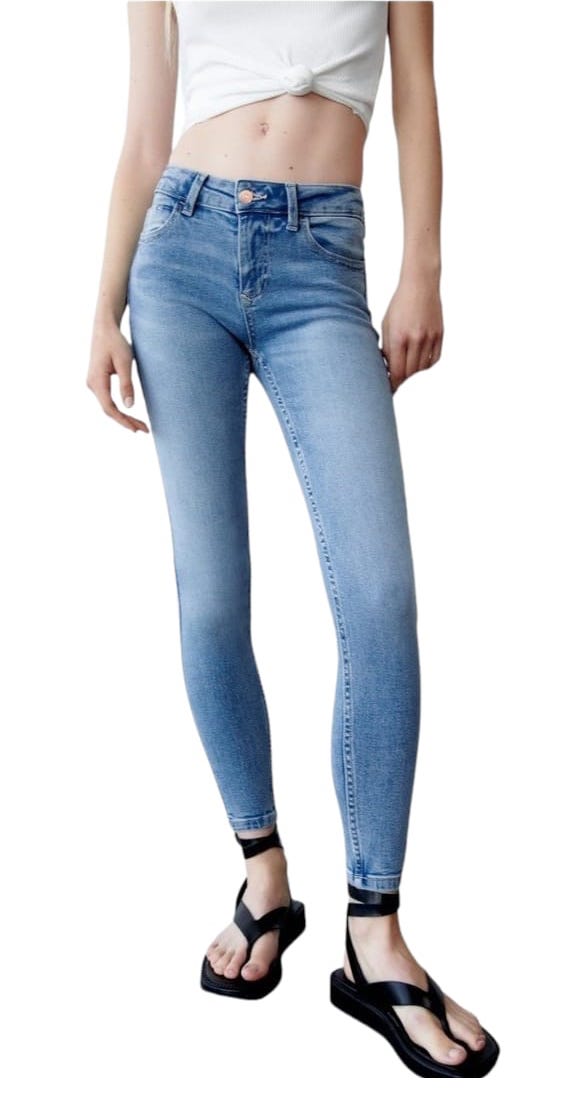 Jean Dama Zara - Skinny Fit Mod: 0108/221 AZUL - 6 US