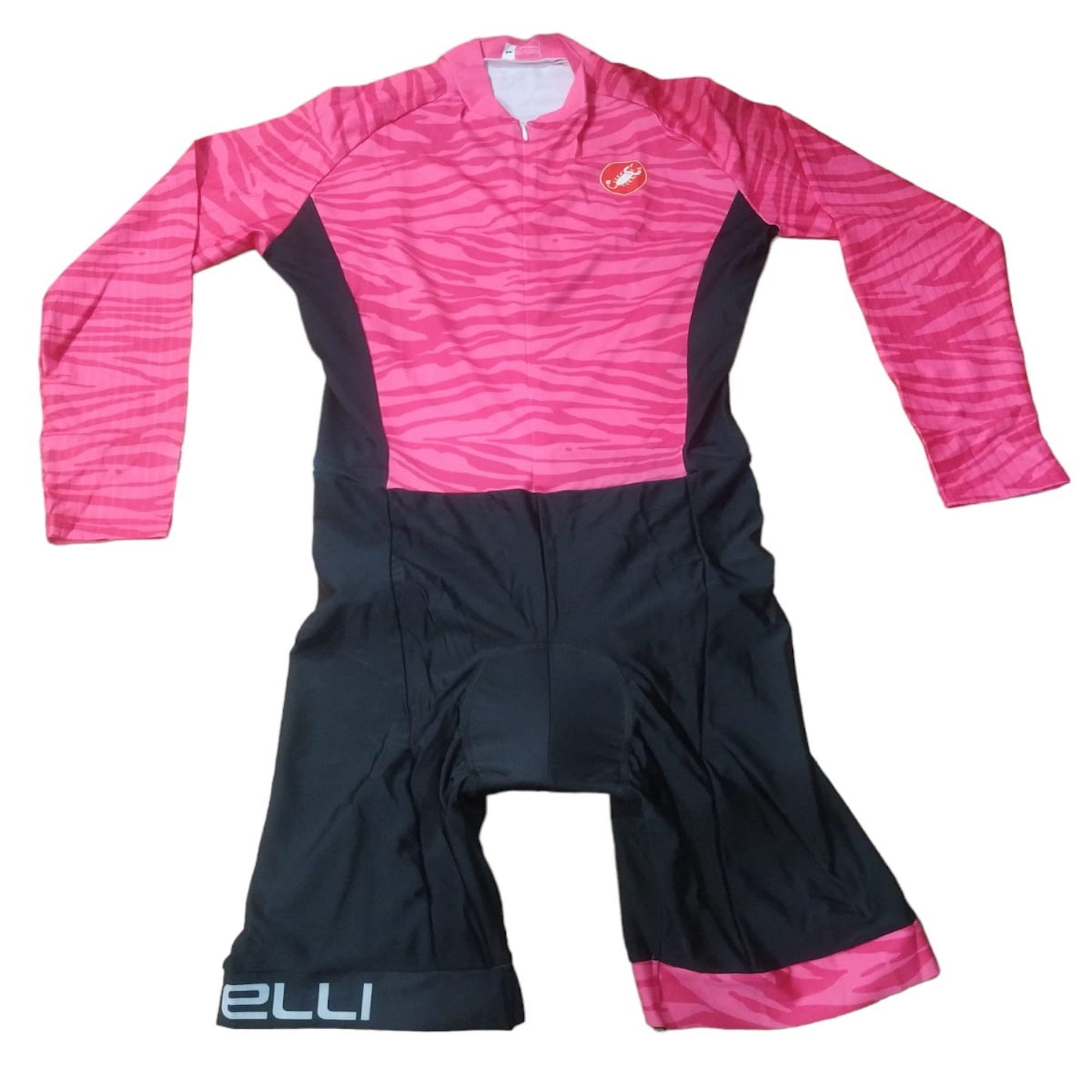 Uniforme De Ciclismo Una Pieza Scorpion - ROSADO