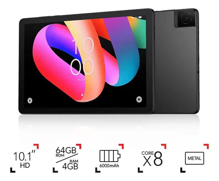 Miniatura: Tablet Tcl 10.1 Tab10l Gen3 64gb Wifi Negro Space Black