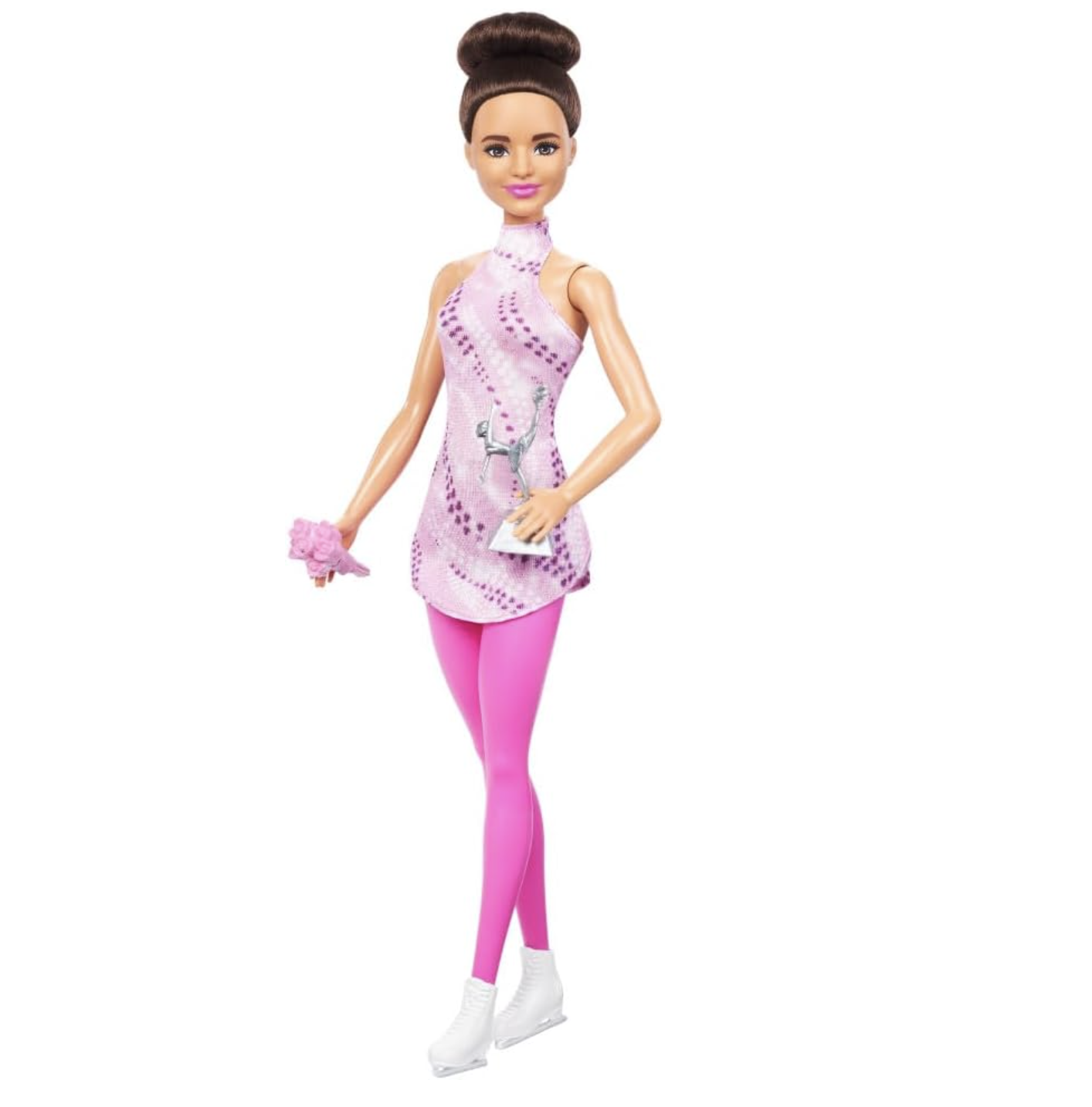 Muñeca Barbie Patinadora Artistica HRG37 De Mattel
