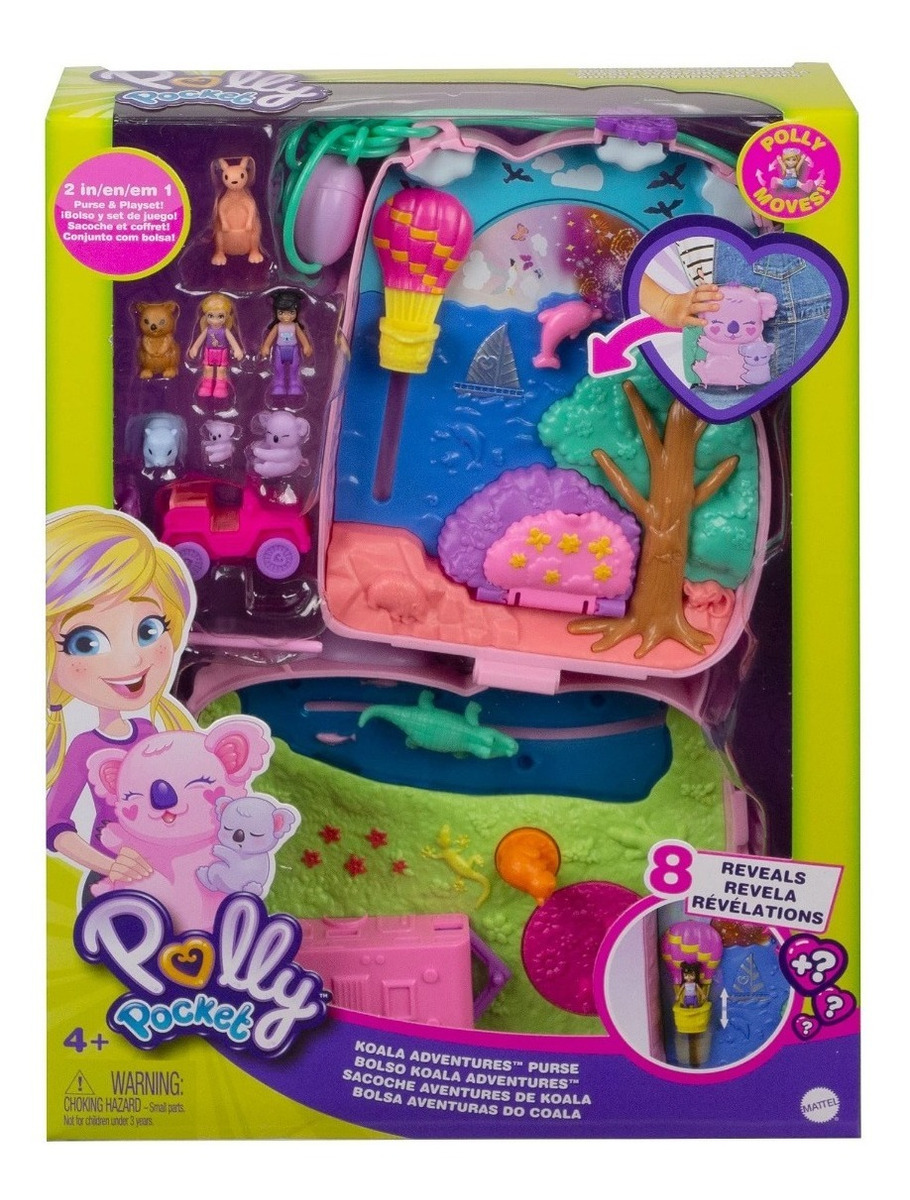 Polly Pocket Bolsa Aventuras De Koala