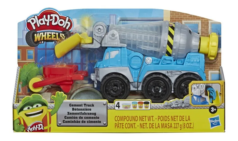 Plastilina Play Doh Camión De Cemento Hasbro Cement Truck