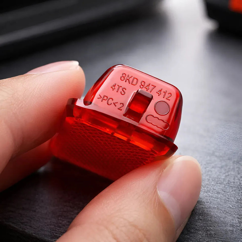 Miniatura: Cubierta De Luz Advertencia Para Puerta Audi A3 A4 A5 A6 A8 Q3 Q5 Q7 Q8 Roja