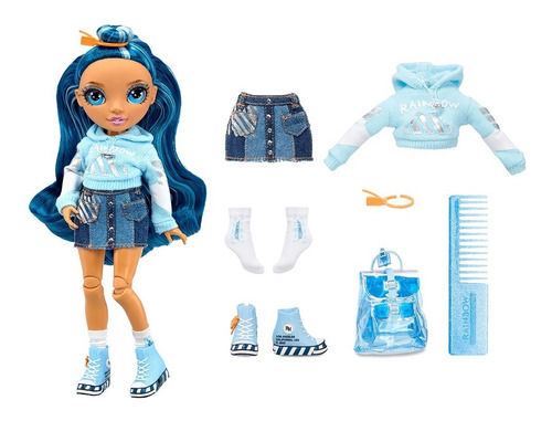 Muñeca Junior High: Skyler Bradshaw 23 Cm - Rainbow High