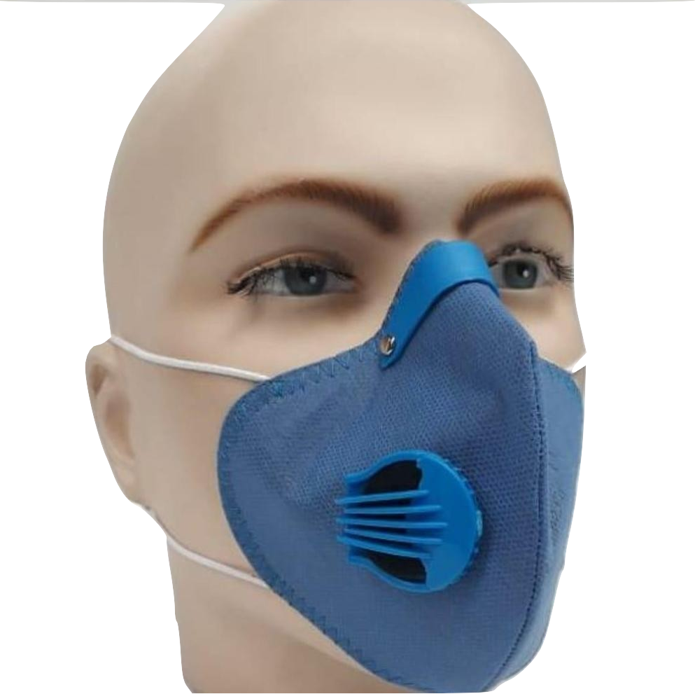 Máscarilla Careta Antipolucion Tapabocas N95 Filtro Carbon Activo