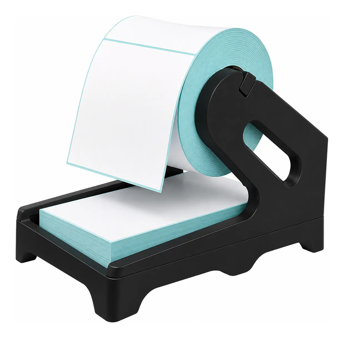 Soporte Porta Rollos Y Etiquetas Térmicas 2 En 1 Hasta 110mm