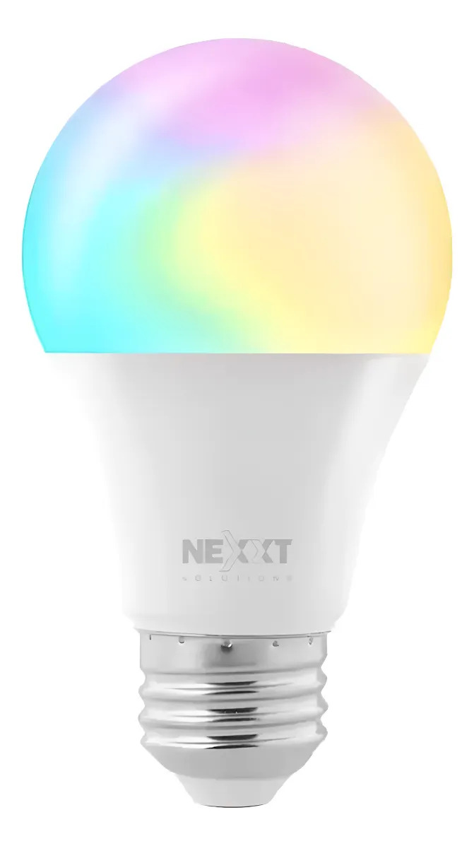 Bombillo Inteligente LED NEXXT WiFi 110V Multicolor Ref. NHB