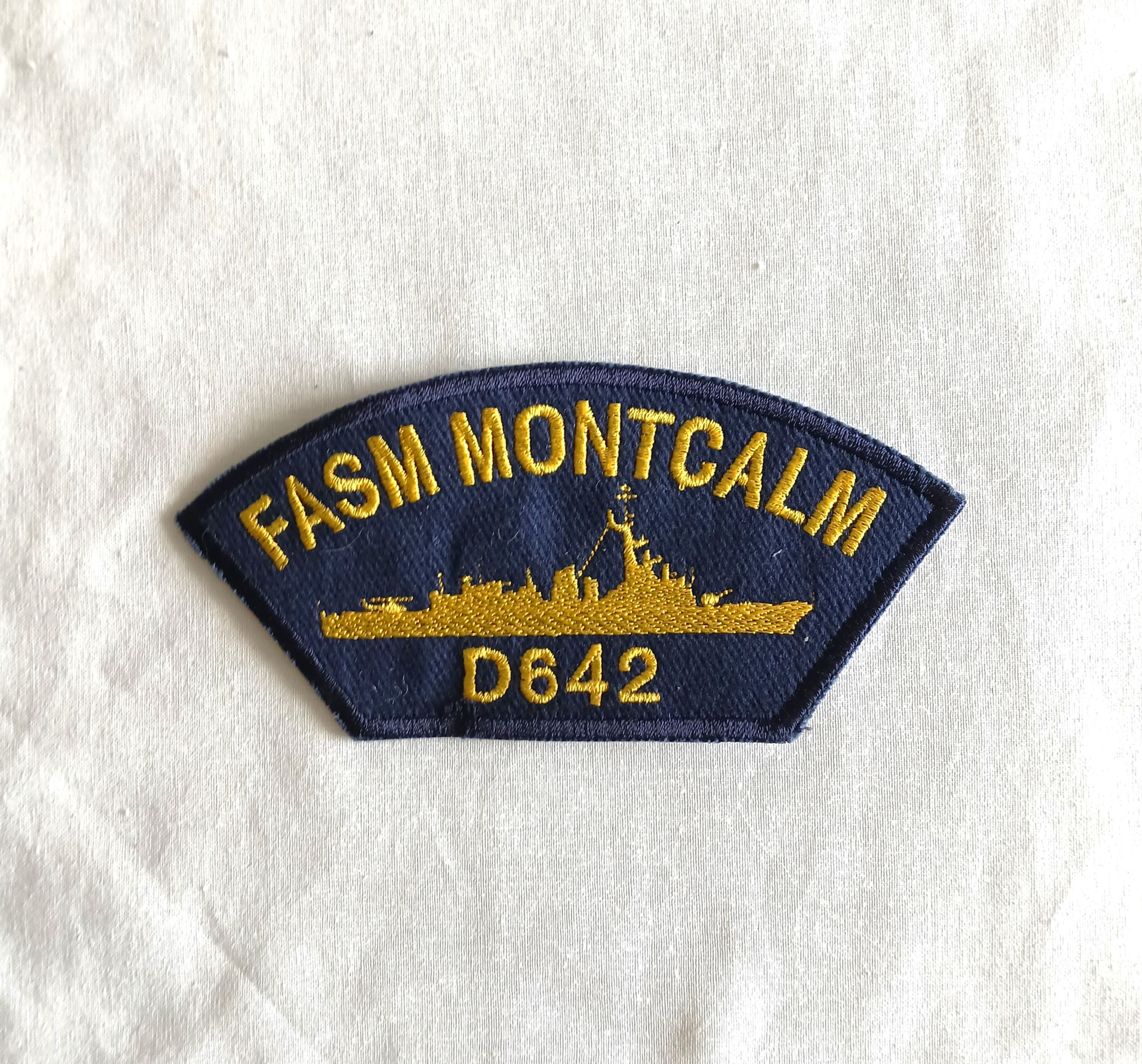 Patch casquette - FR372002a  FASM MONTCALM D642