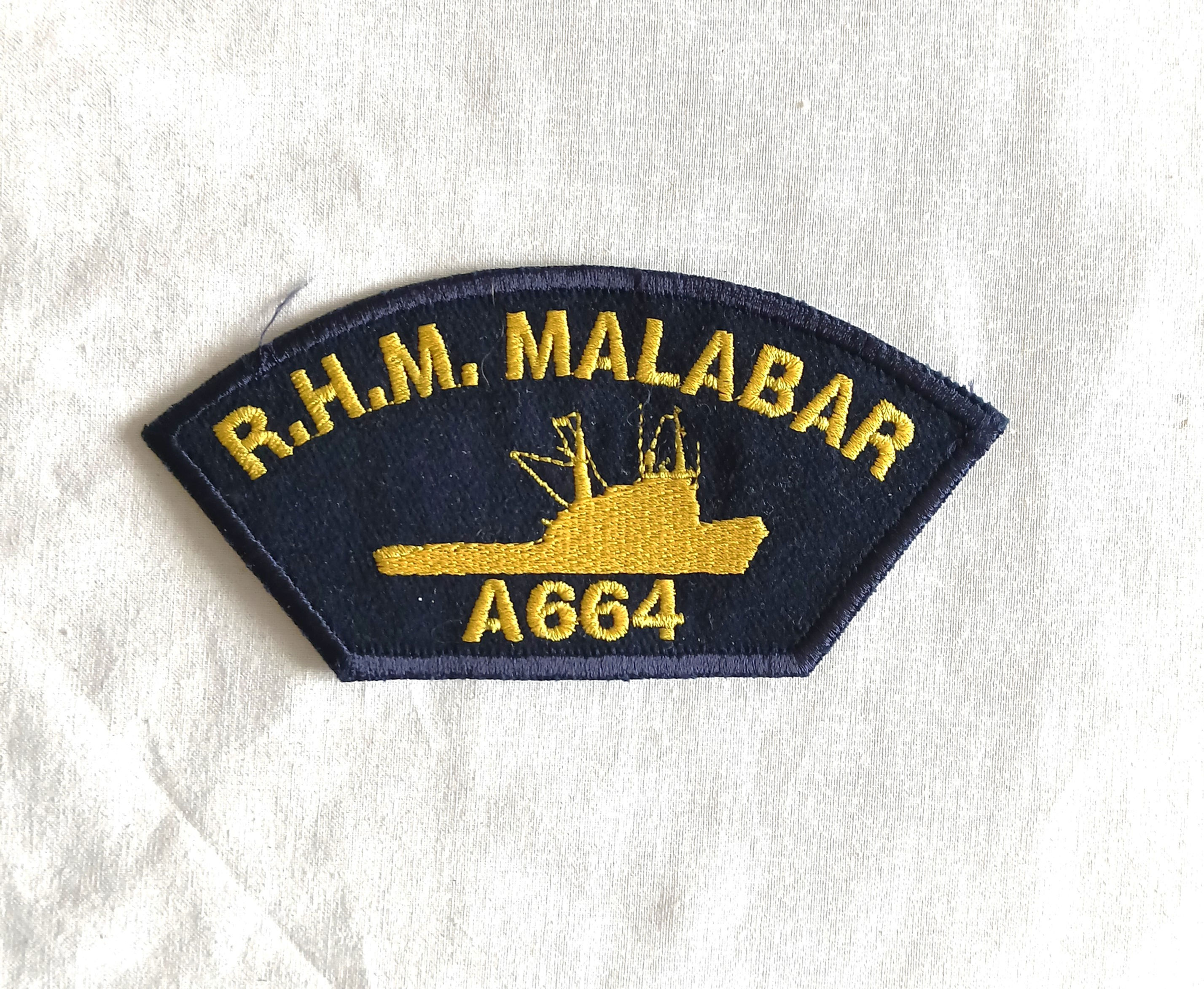 Patch casquette - FR352703a  R.H.M MALABAR