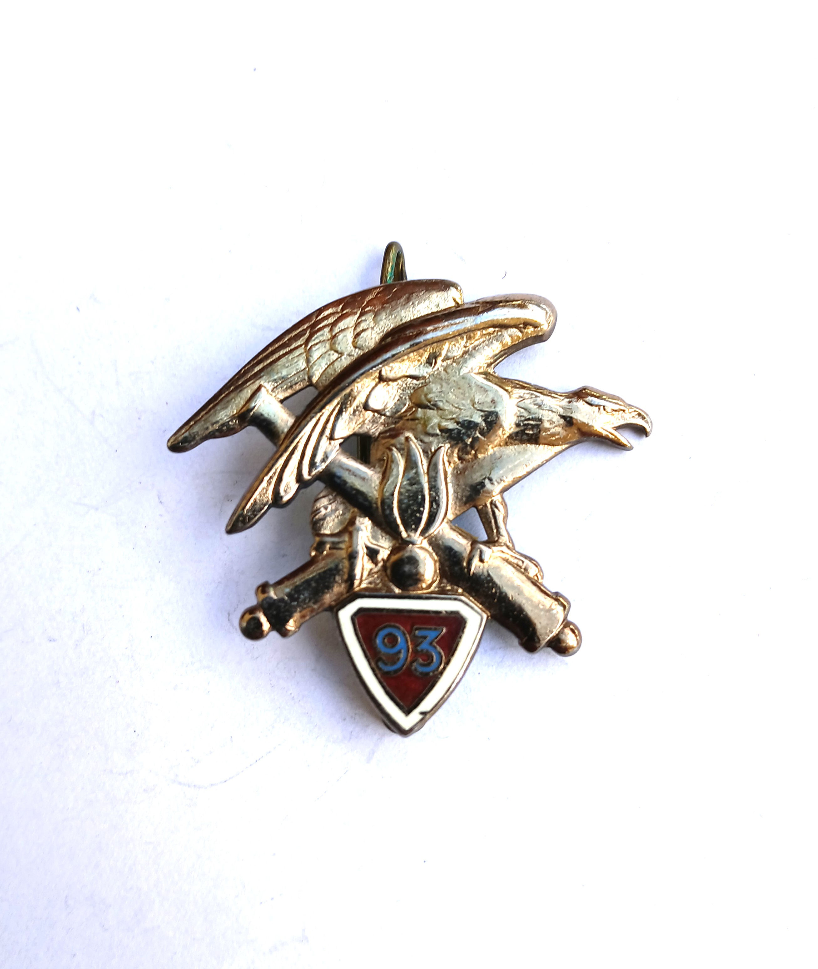 Insigne - FR430004a  93° Régiment d’Artillerie de Montagne