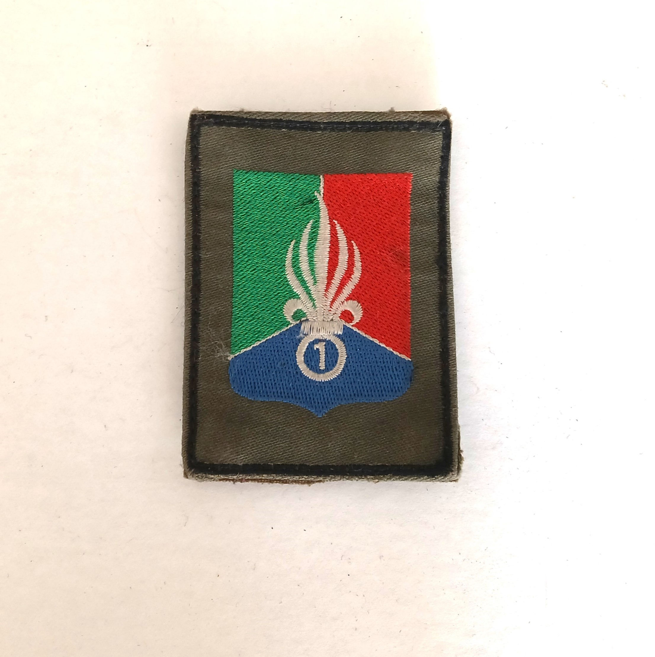 Patch - FR434605a Patch félin 1°R.E.C - escadron (noir)