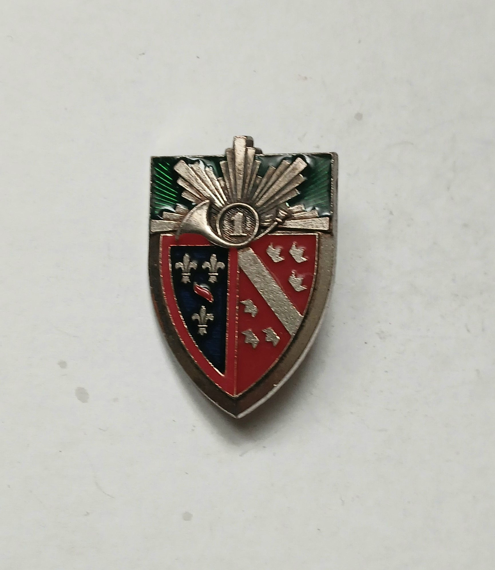 Insigne - FR317003a  1° Régiment de Chasseurs
